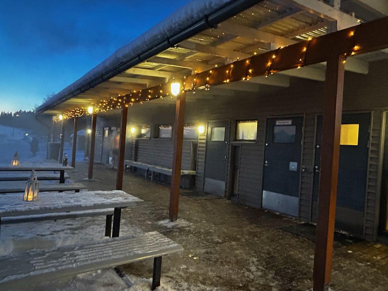 Kokkila saunan terassi